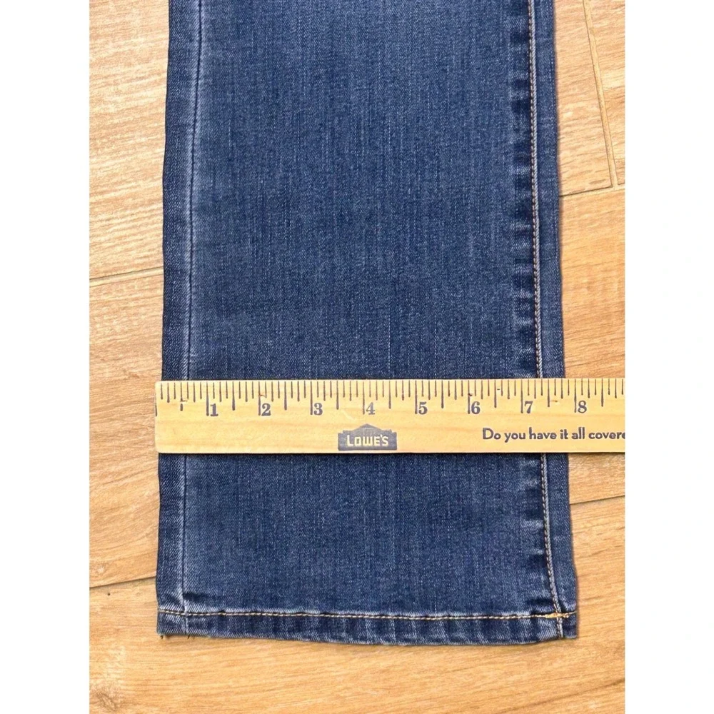 American Rag Cie Womens Bootcut Jeans Size 3S Medium Wash Low Rise Stretch Denim